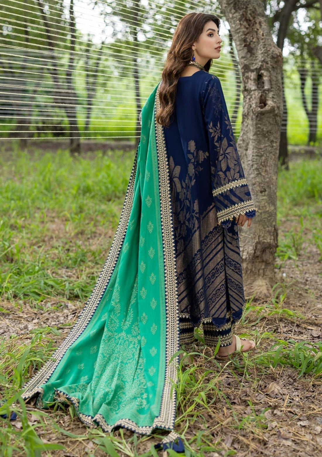 Winter Collection - Charizma - Dhage - Woven Shawl - CEW#02