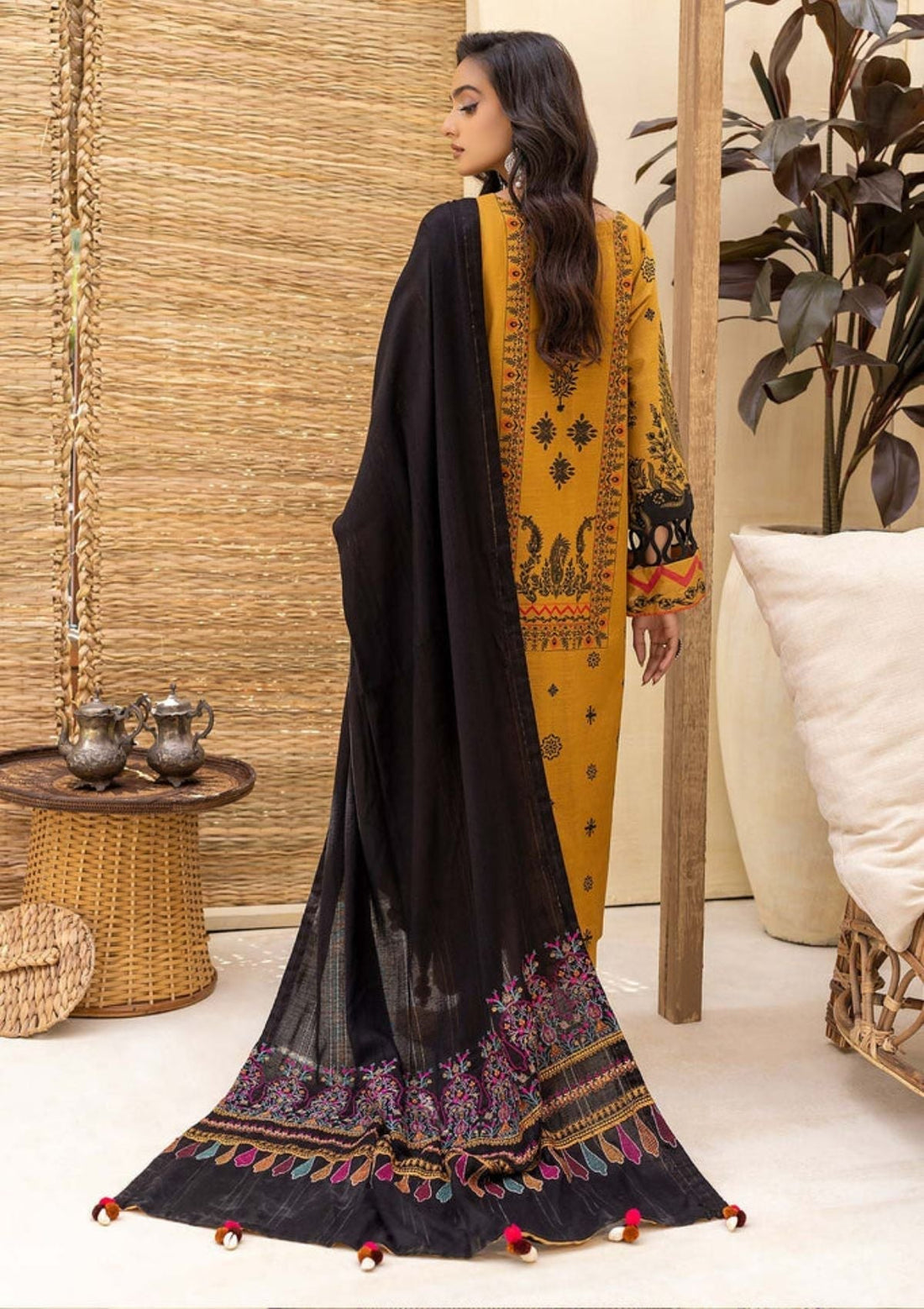 Winter Collection - Charizma - Khaddar With Pasmina Shawl - CKD#6