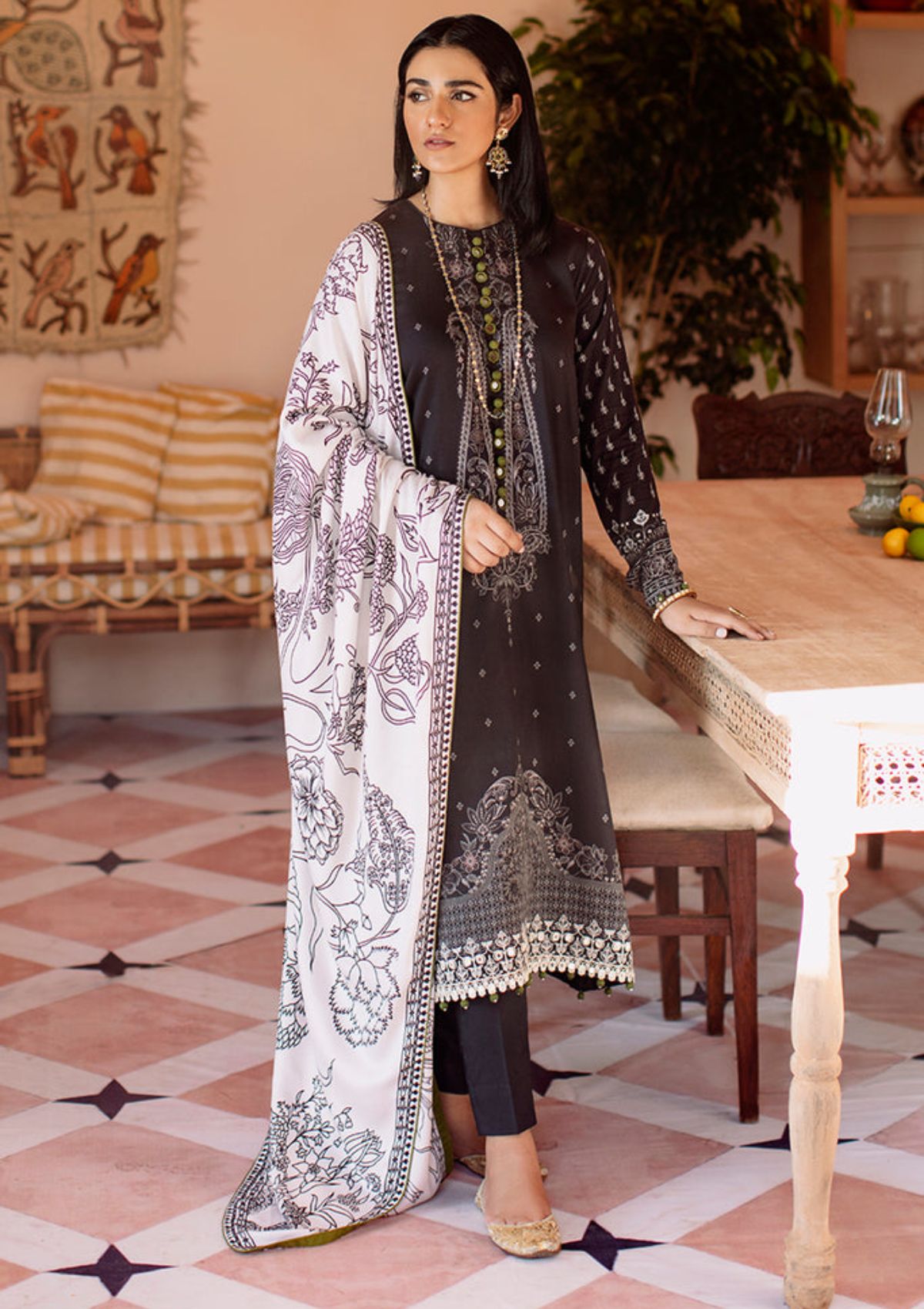 Winter Collection - Cross Stitch - Sukoon - Cotton Satin - D#09