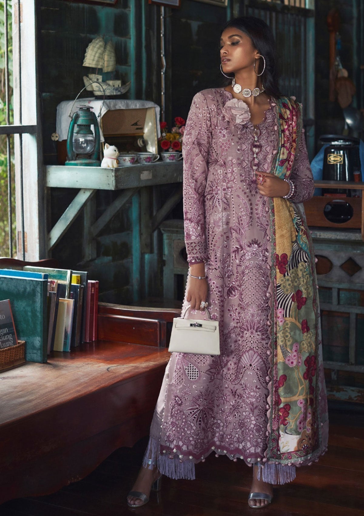 Winter Collection - Elan - Unstitched - D#02 (Parisa)