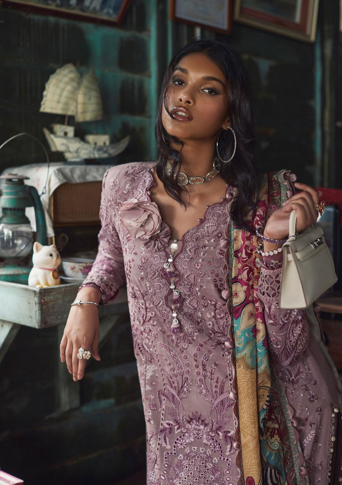 Winter Collection - Elan - Unstitched - D#02 (Parisa)