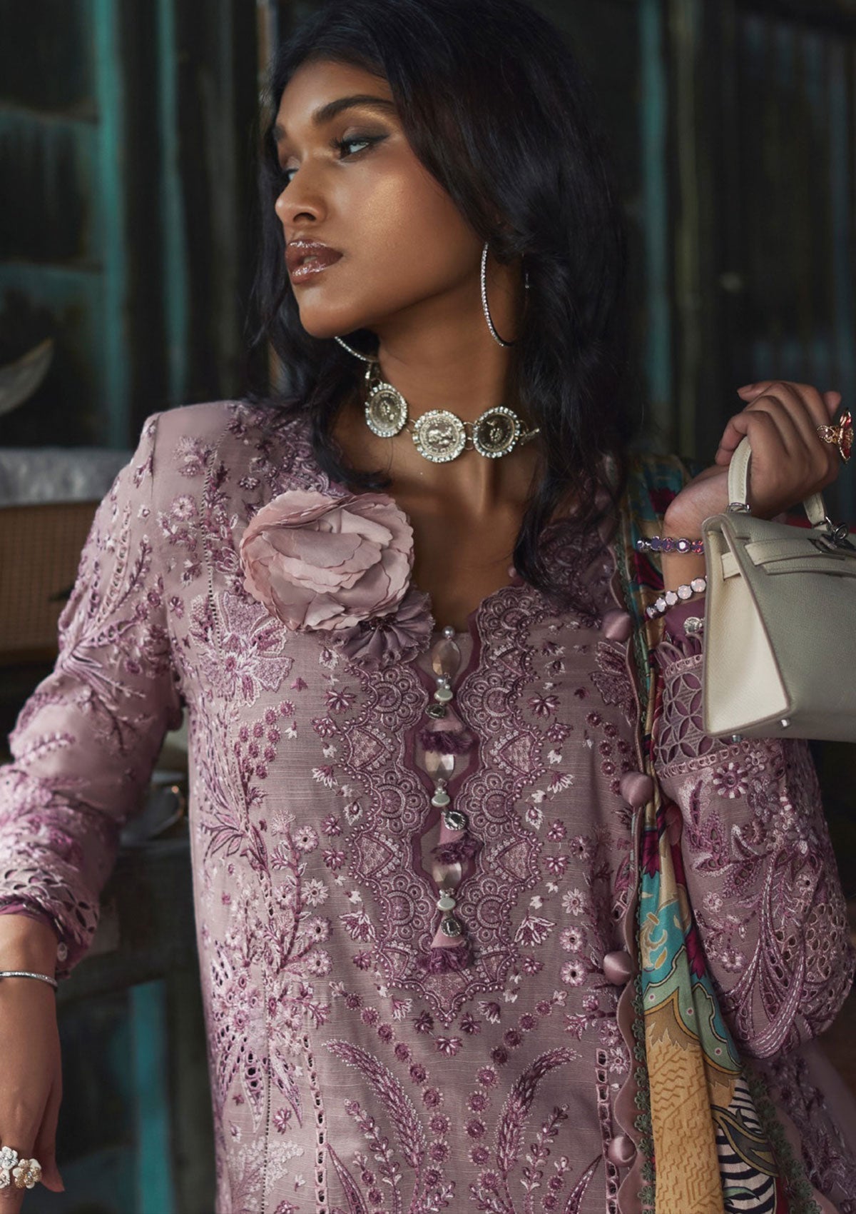 Winter Collection - Elan - Unstitched - D#02 (Parisa)