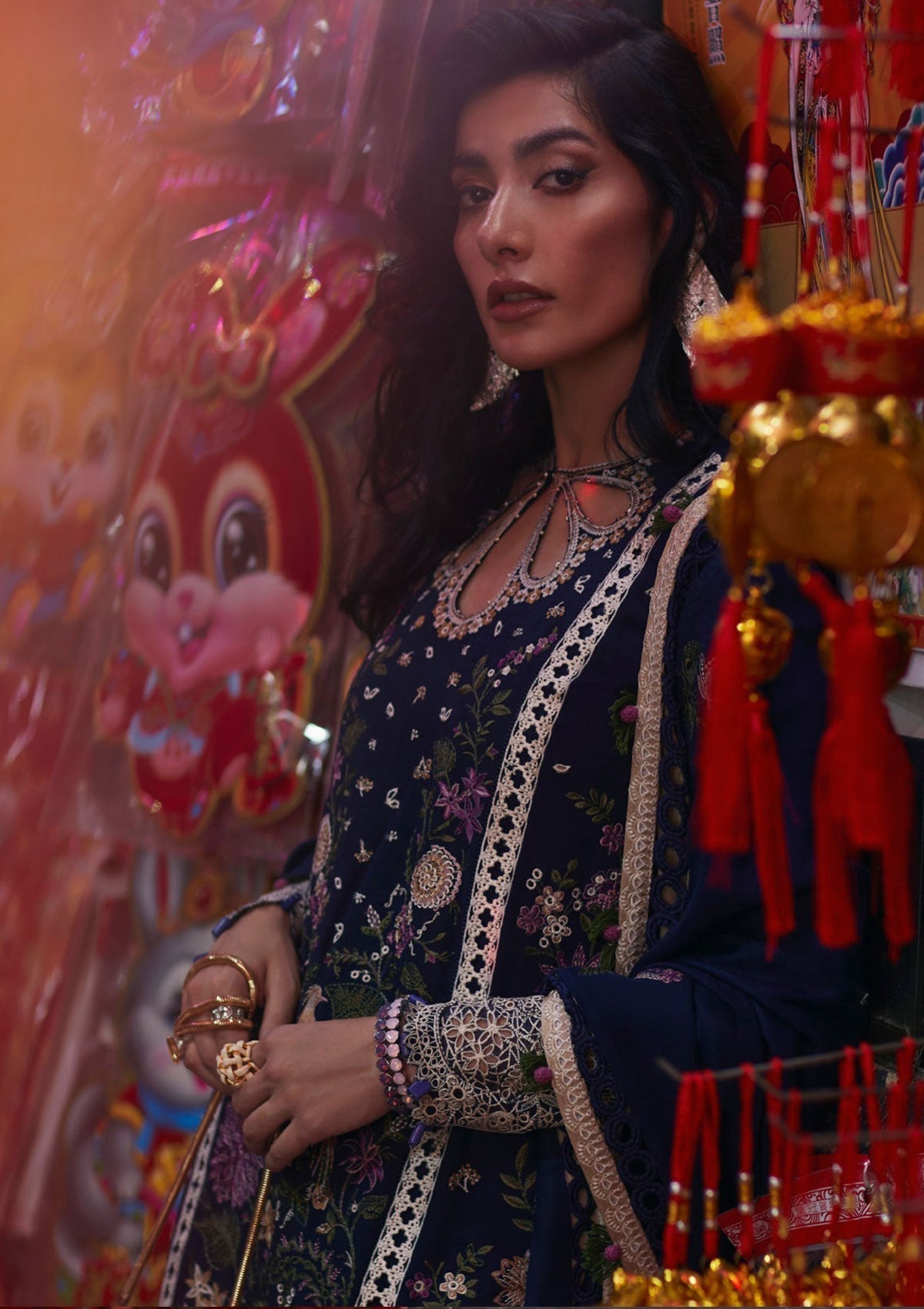 Winter Collection - Elan - Unstitched - D#04 (Darien)