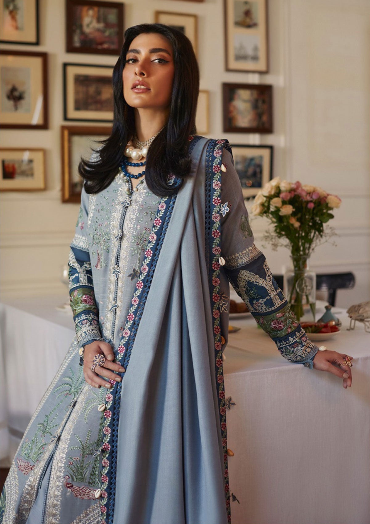 Winter Collection - Elan - Unstitched - D#05 (Larmina)