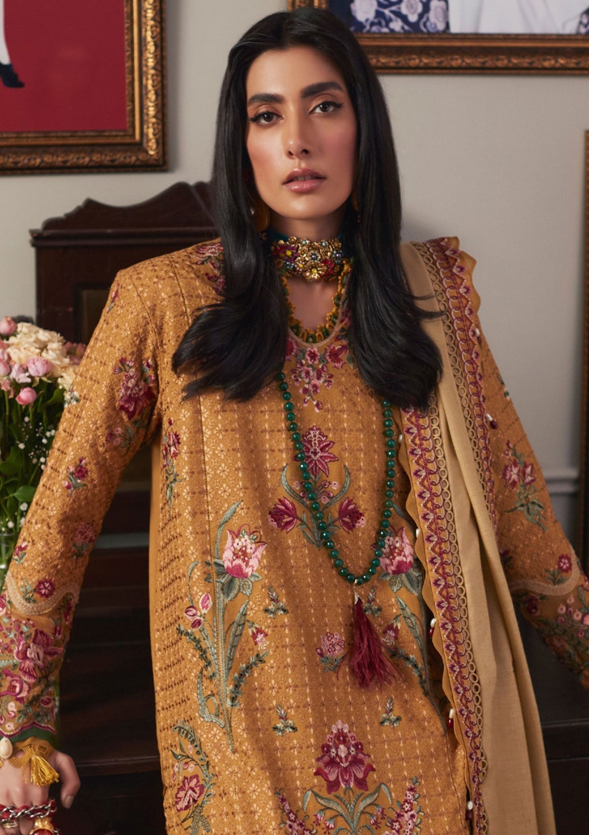 Winter Collection - Elan - Unstitched - D#06 (Asareh)
