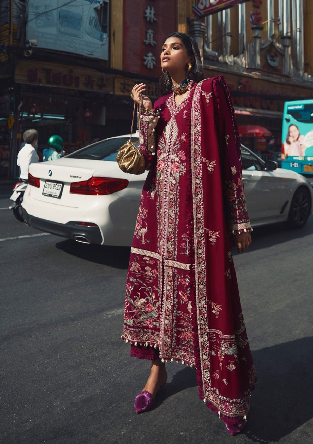 Winter Collection - Elan - Unstitched - D#07 (Elena)