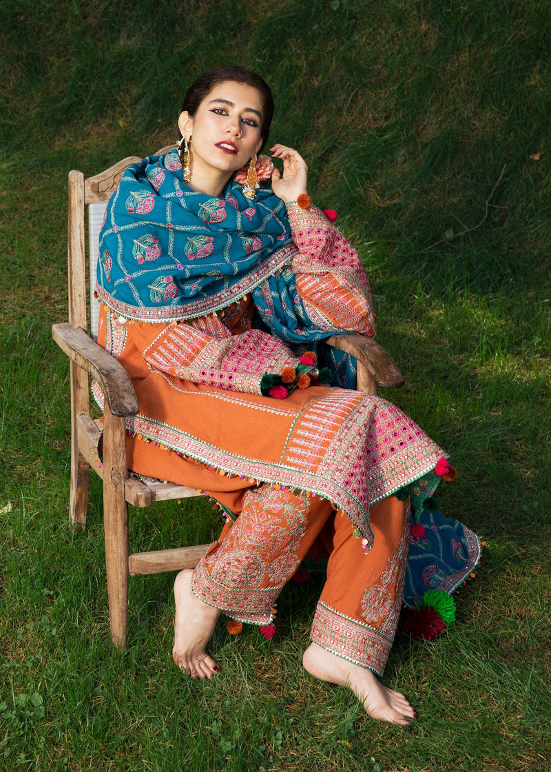 Winter Collection - Hussain Rehar - Karandi - ZIYA