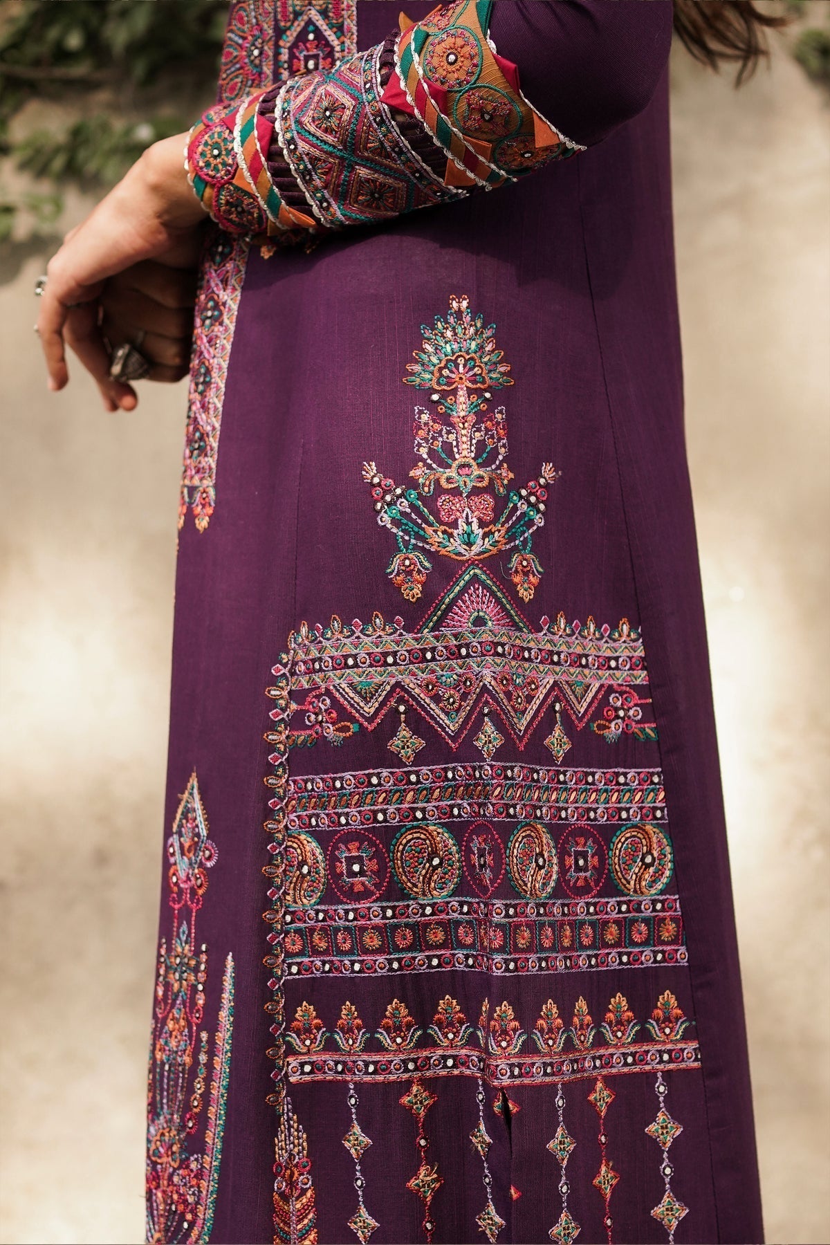 Winter Collection - Jazmin - Shahtoosh Luxury - D#01 (CHAASHNI)