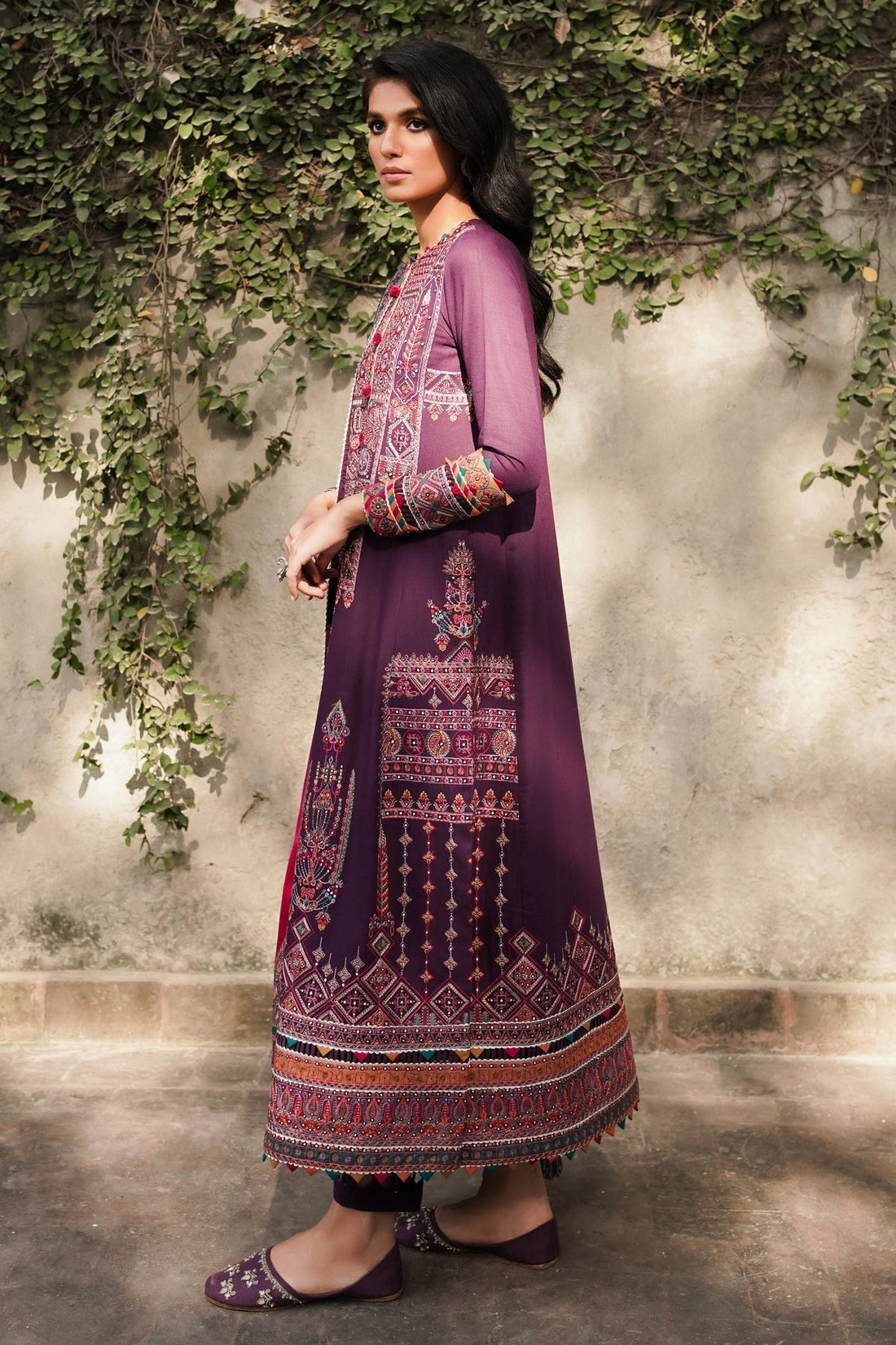 Winter Collection - Jazmin - Shahtoosh Luxury - D#01 (CHAASHNI)