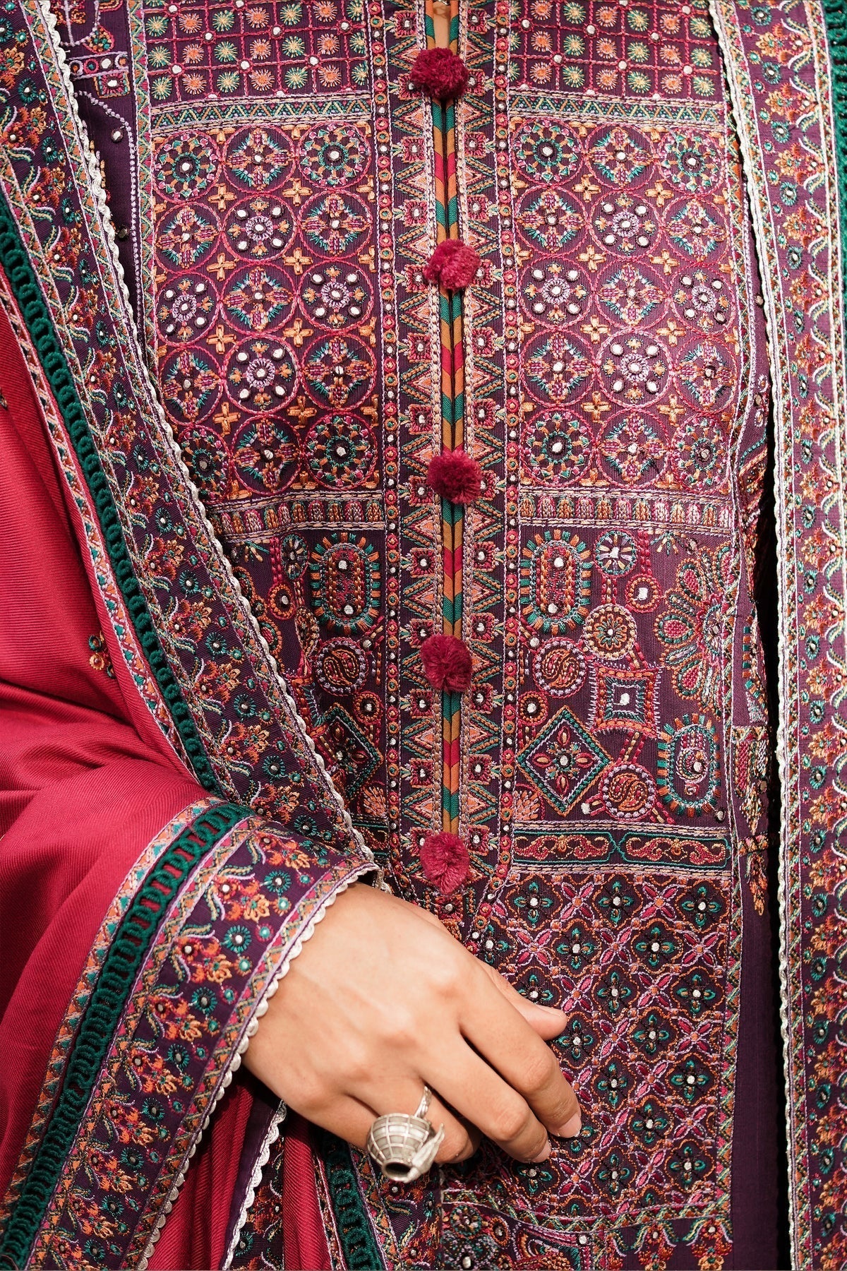 Winter Collection - Jazmin - Shahtoosh Luxury - D#01 (CHAASHNI)