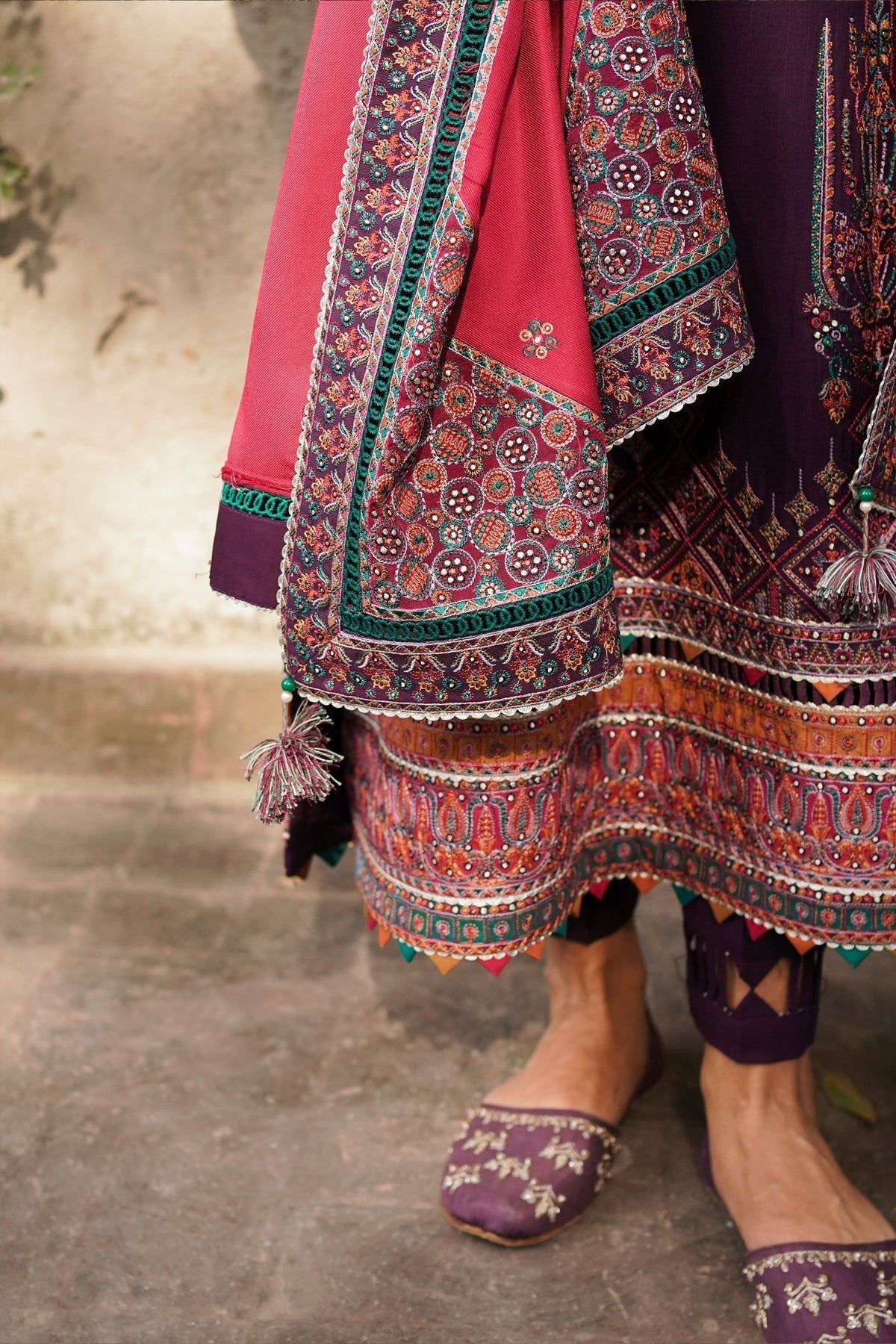 Winter Collection - Jazmin - Shahtoosh Luxury - D#01 (CHAASHNI)