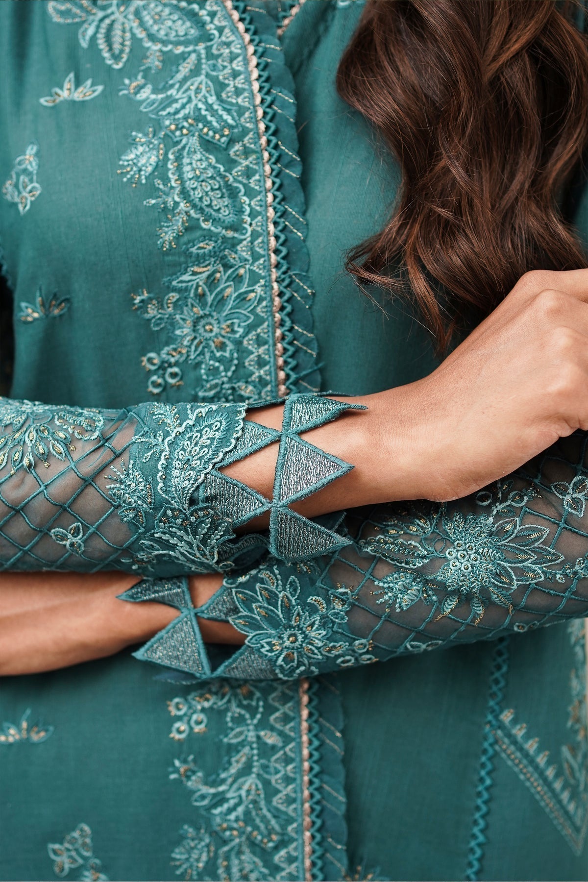 Winter Collection - Jazmin - Shahtoosh Luxury  - D#03 (SAMAA)