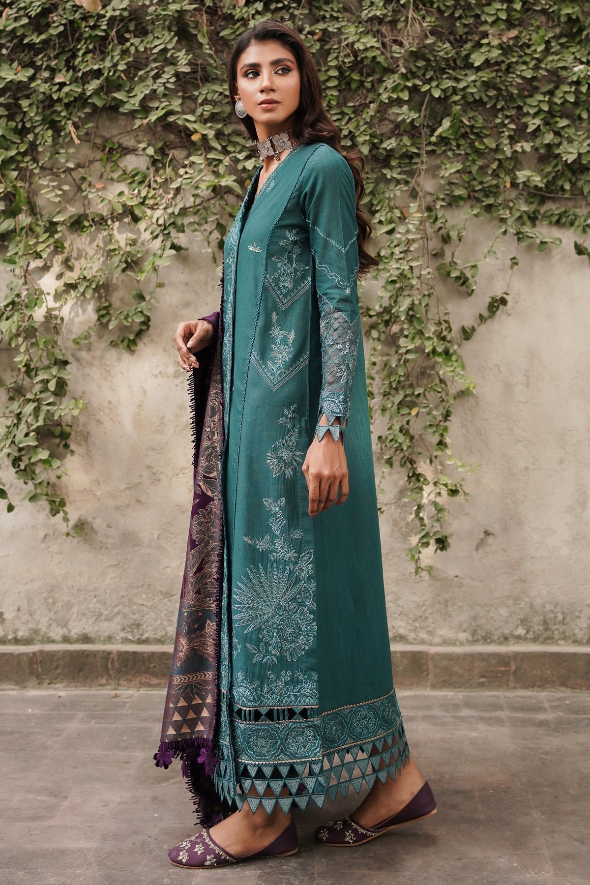 Winter Collection - Jazmin - Shahtoosh Luxury  - D#03 (SAMAA)
