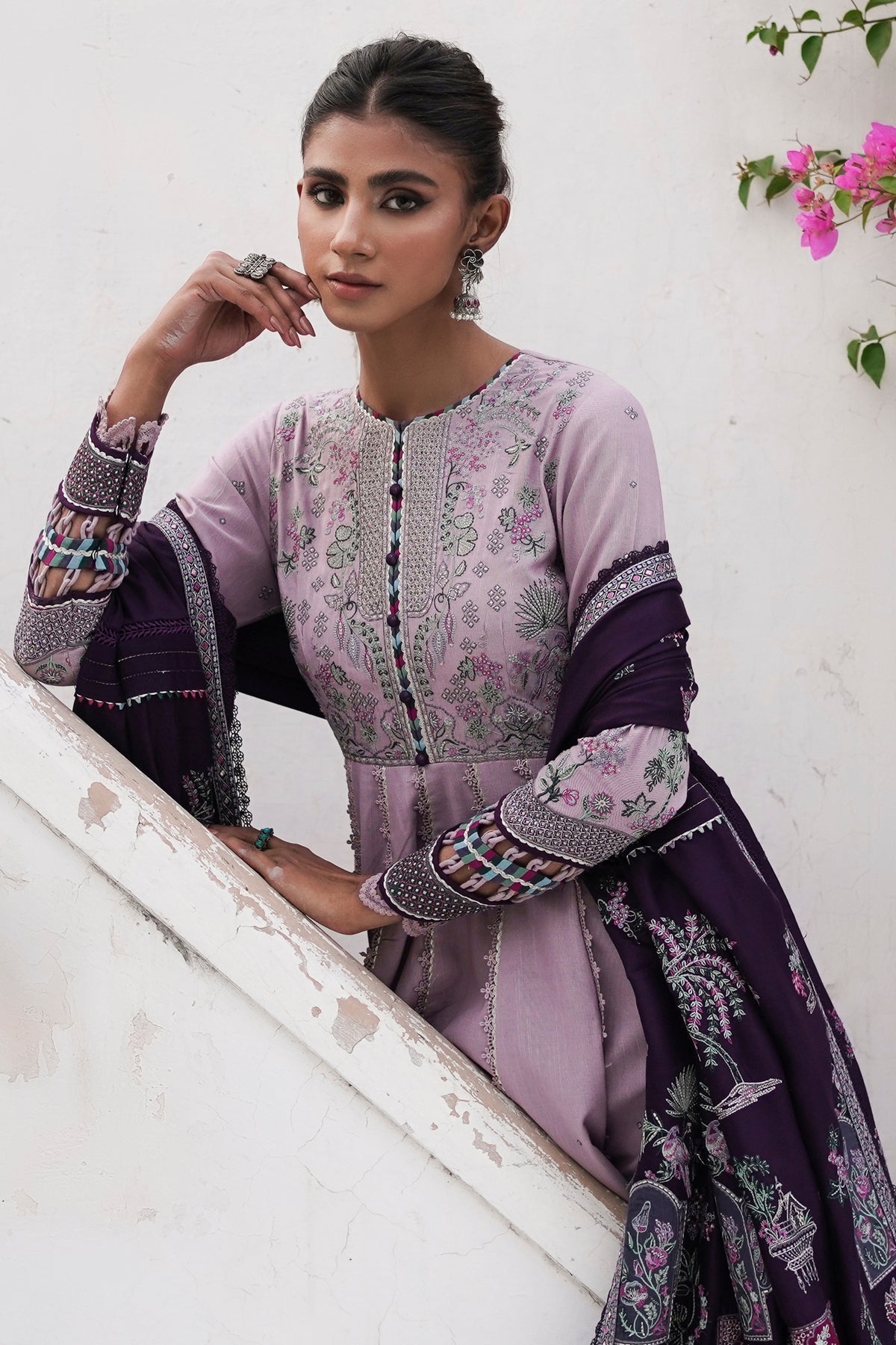 Winter Collection - Jazmin - Shahtoosh Luxury - D#05 (QASR)