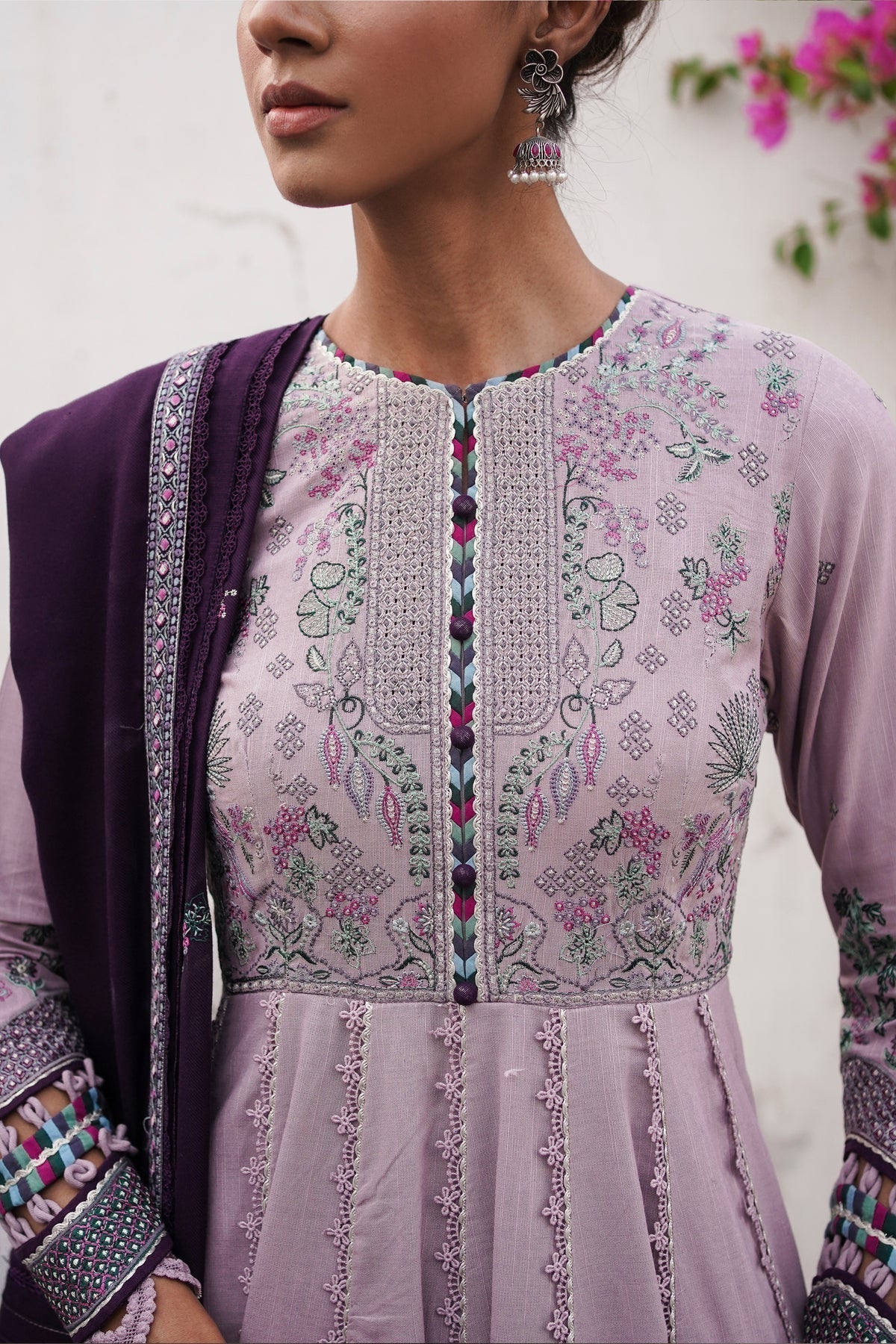 Winter Collection - Jazmin - Shahtoosh Luxury - D#05 (QASR)