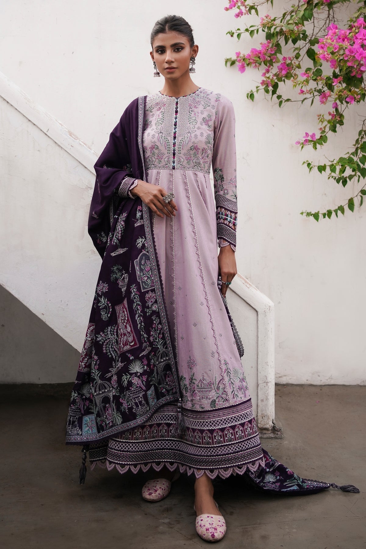 Winter Collection - Jazmin - Shahtoosh Luxury - D#05 (QASR)