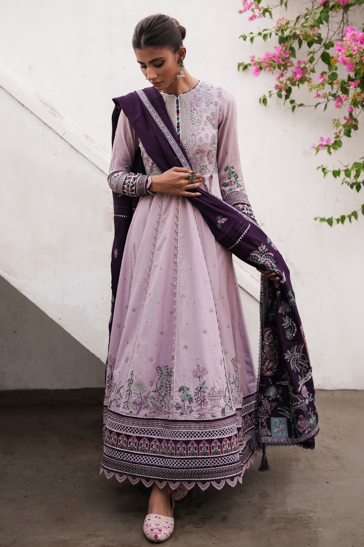Winter Collection - Jazmin - Shahtoosh Luxury - D#05 (QASR)