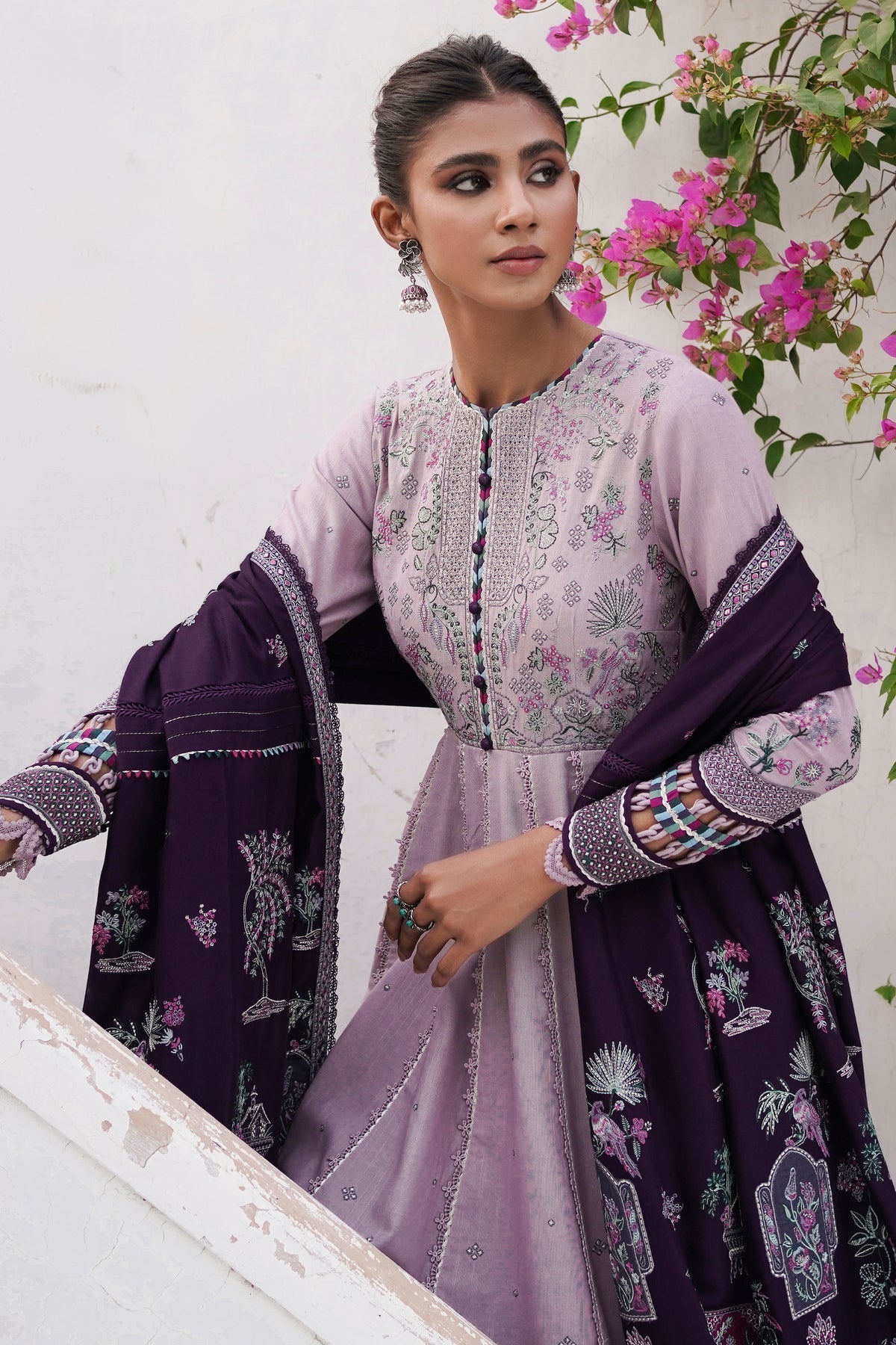Winter Collection - Jazmin - Shahtoosh Luxury - D#05 (QASR)