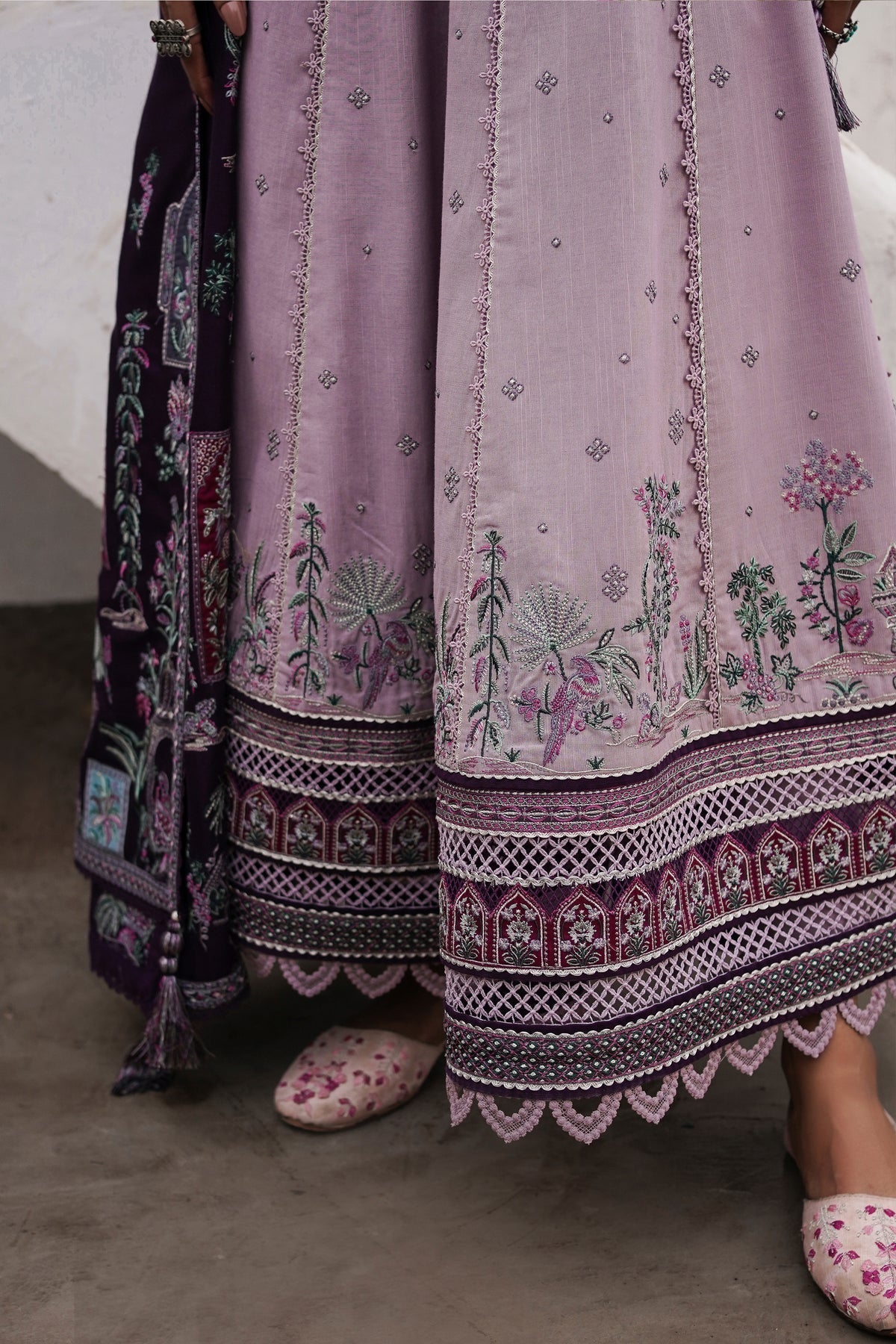 Winter Collection - Jazmin - Shahtoosh Luxury - D#05 (QASR)