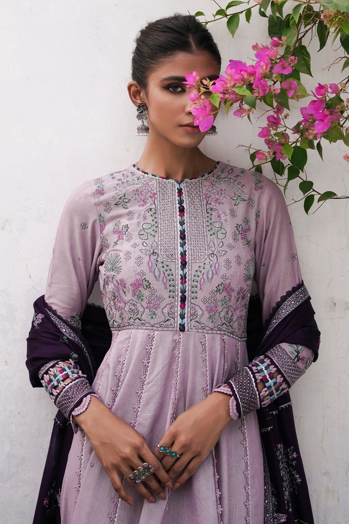 Winter Collection - Jazmin - Shahtoosh Luxury - D#05 (QASR)