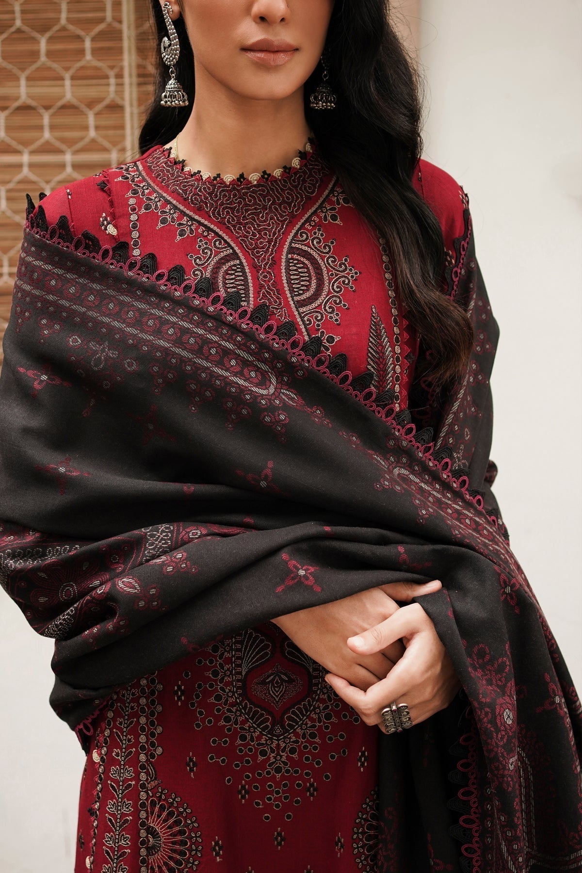 Winter Collection - Jazmin - Shahtoosh Luxury - D#07 (SABUHI)
