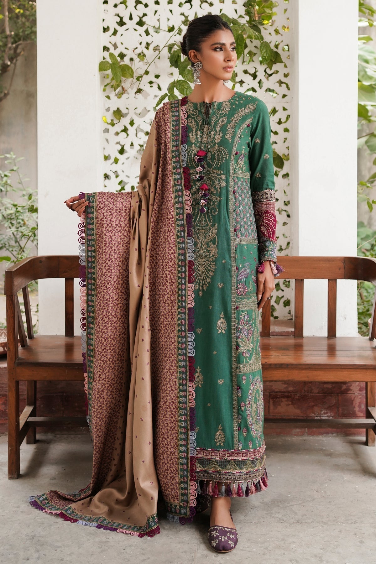 Winter Collection - Jazmin - Shahtoosh Luxury - D#08 (RABT)