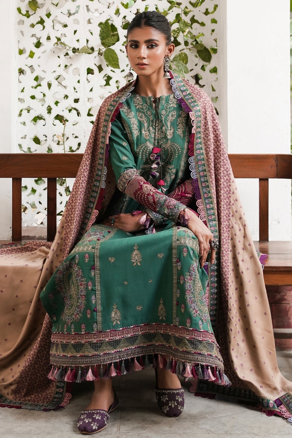 Winter Collection - Jazmin - Shahtoosh Luxury - D#08 (RABT)
