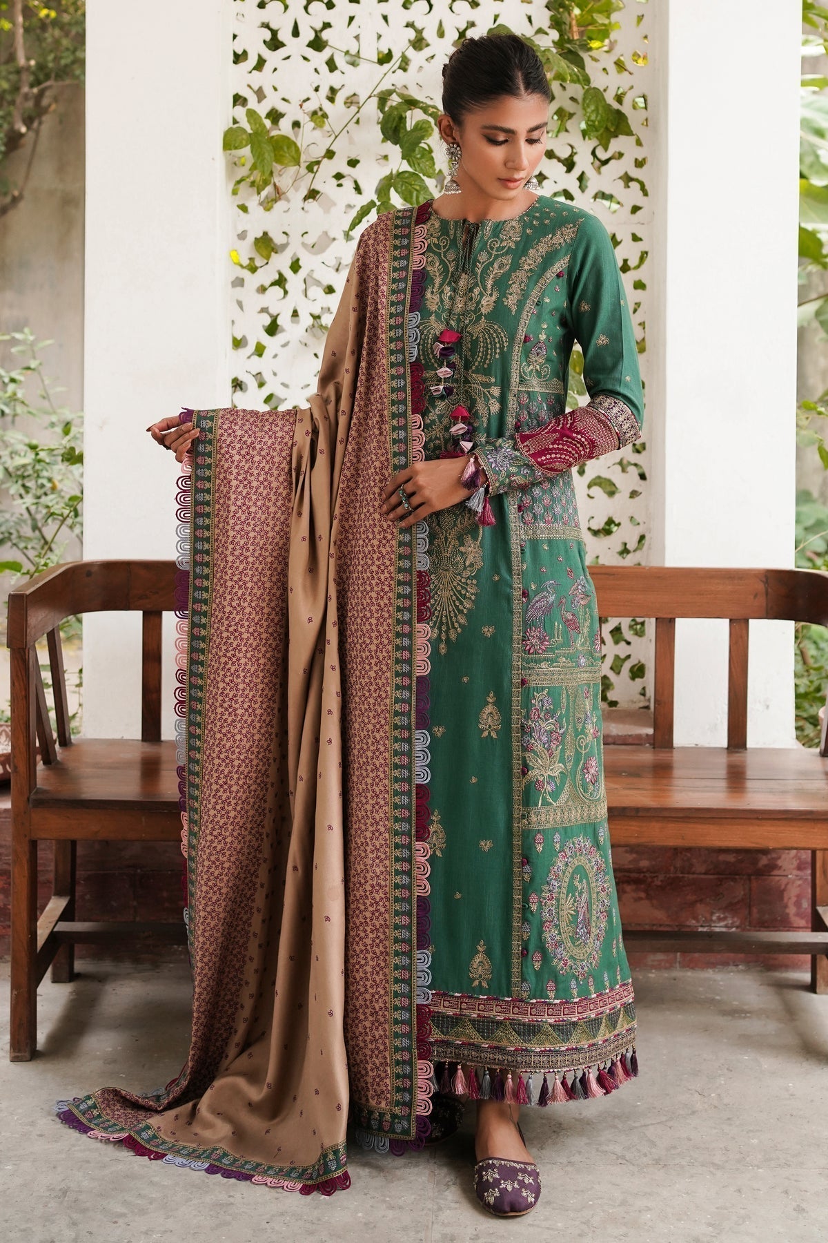 Winter Collection - Jazmin - Shahtoosh Luxury - D#08 (RABT)
