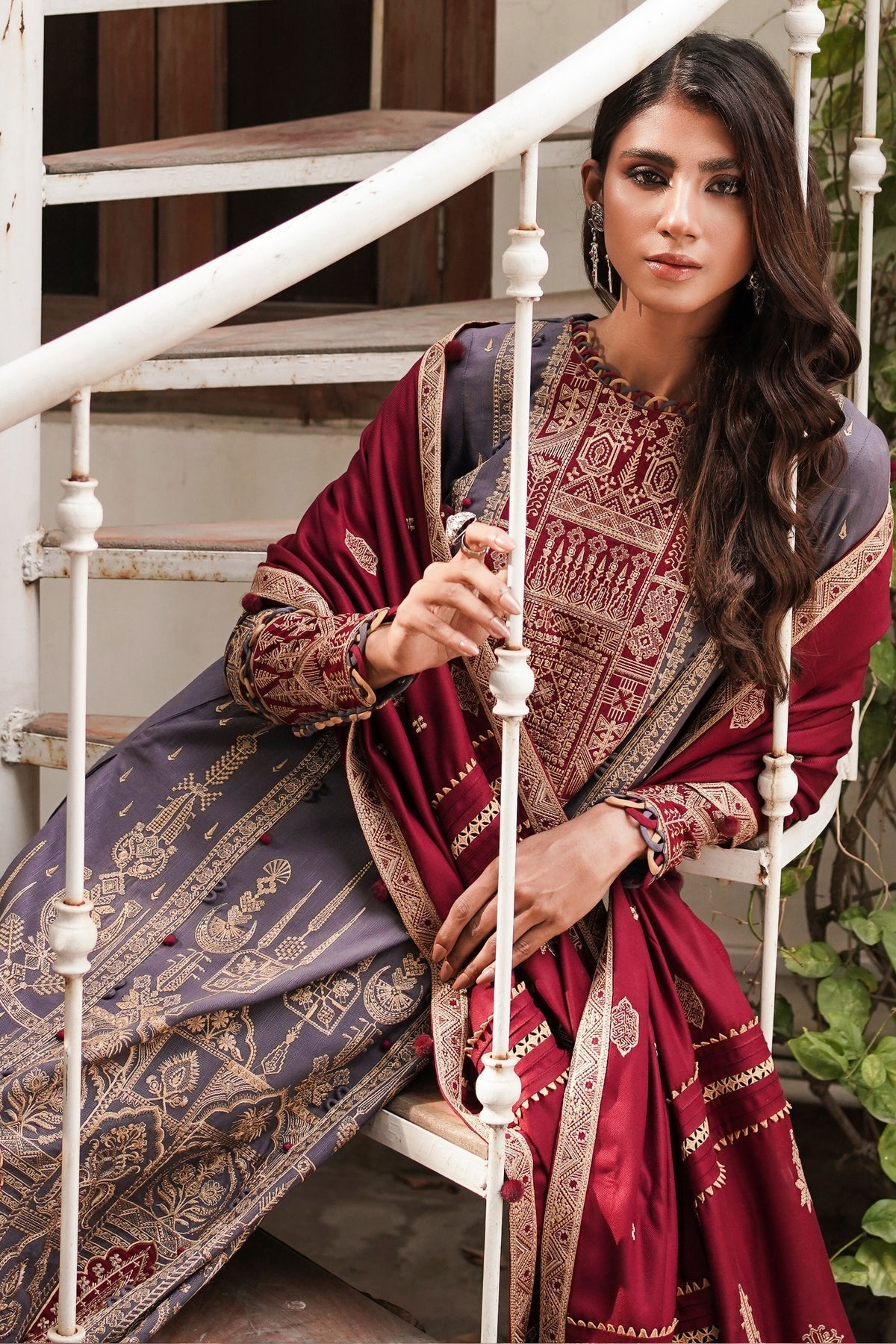 Winter Collection - Jazmin - Shahtoosh Luxury - D#10 (NAZMIL)