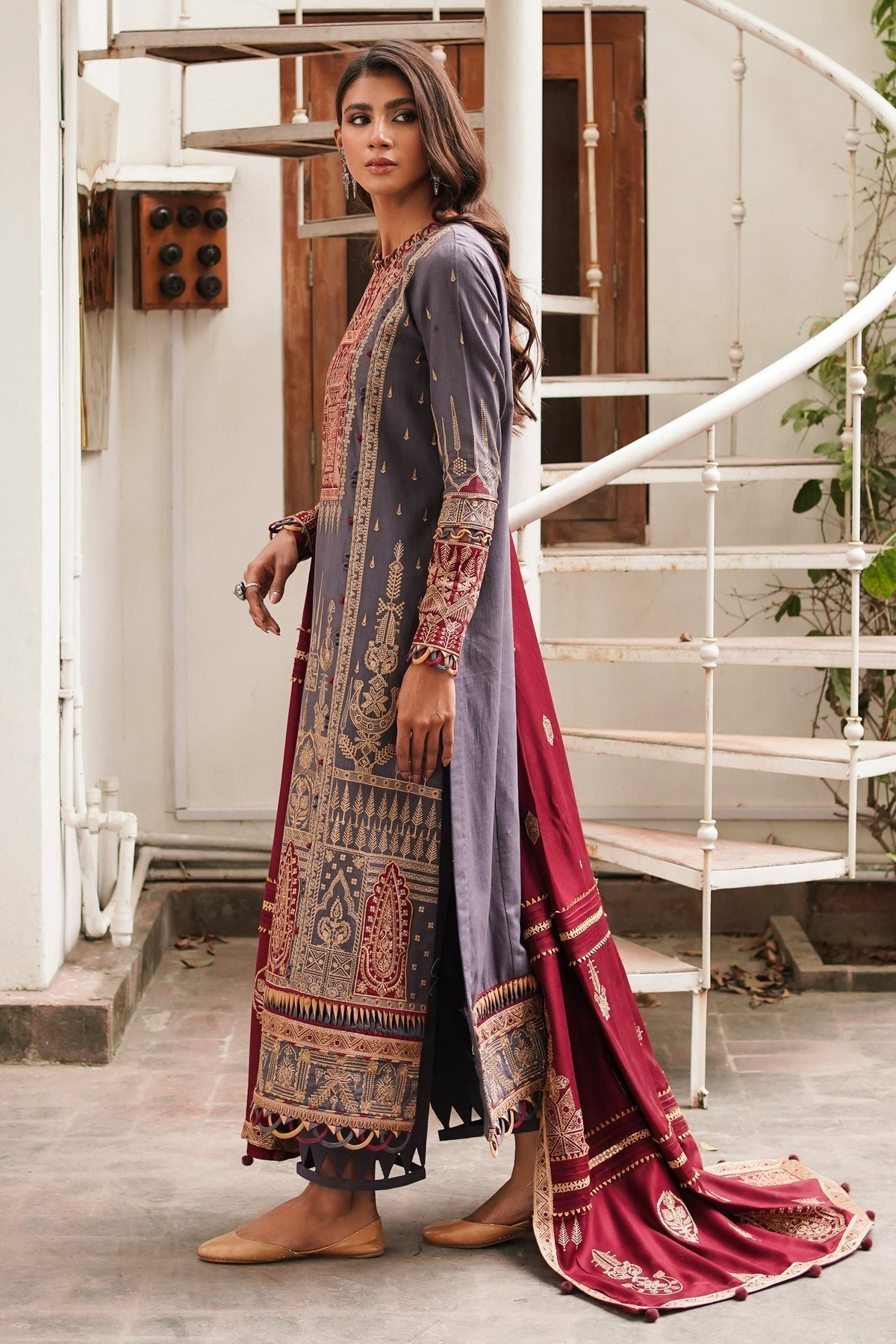 Winter Collection - Jazmin - Shahtoosh Luxury - D#10 (NAZMIL)