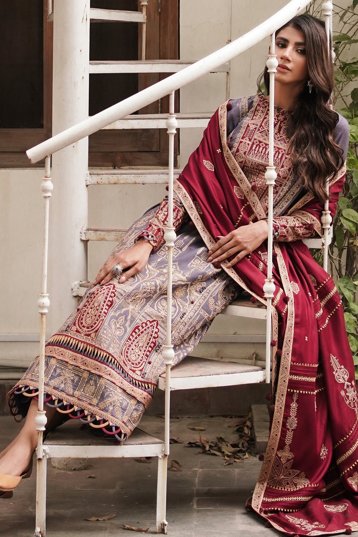 Winter Collection - Jazmin - Shahtoosh Luxury - D#10 (NAZMIL)