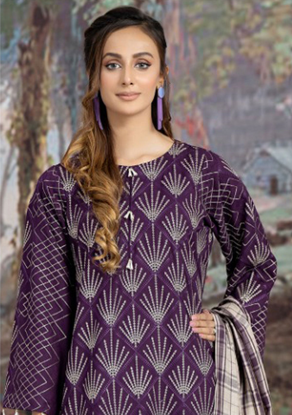 Winter Collection - Marjjan - MDS#31- D PURPLE