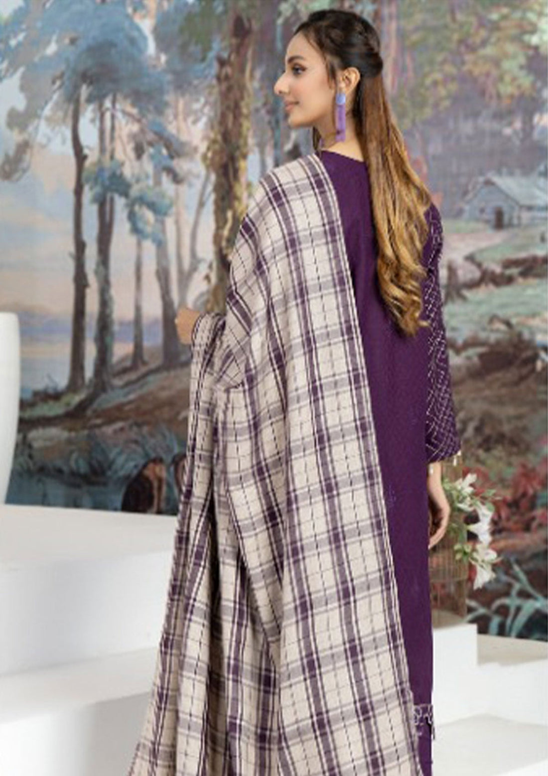 Winter Collection - Marjjan - MDS#31- D PURPLE