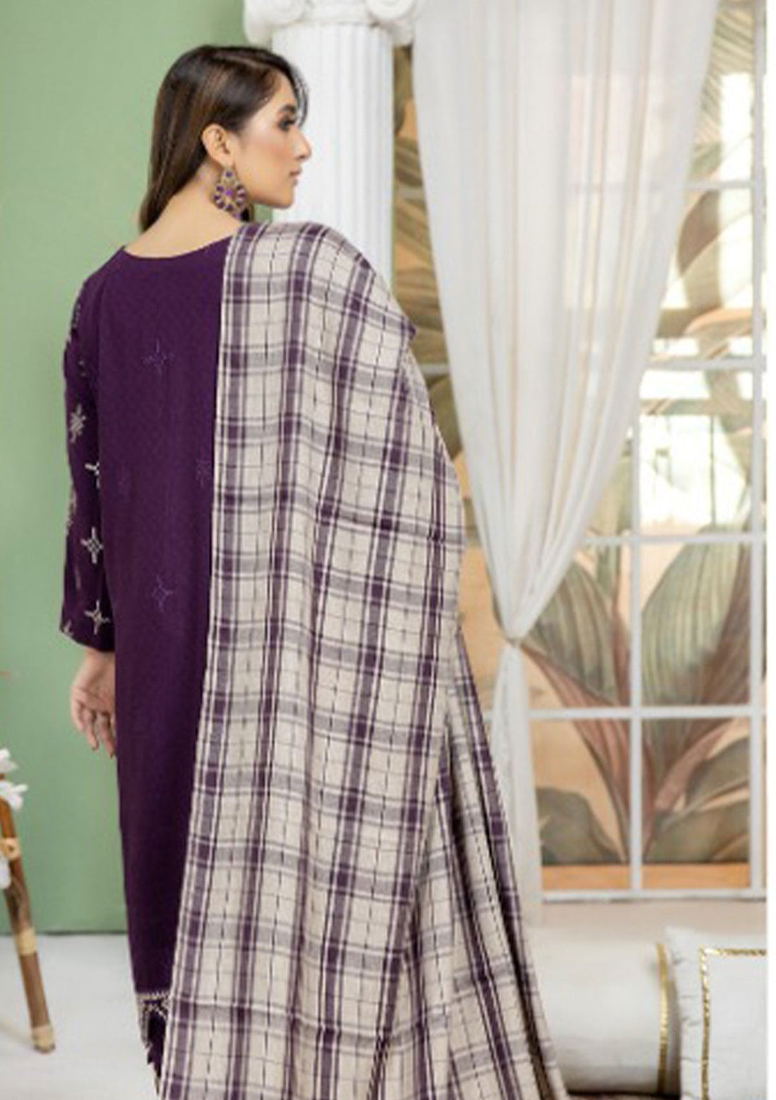 Winter Collection - Marjjan - MDS#32- D PURPLE