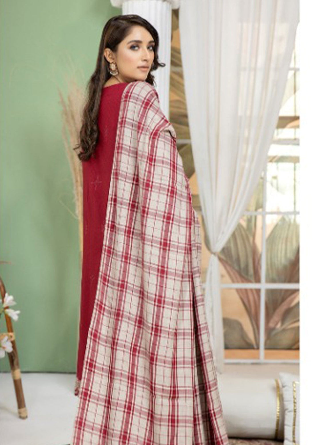 Winter Collection - Marjjan - MDS#32- MAROON