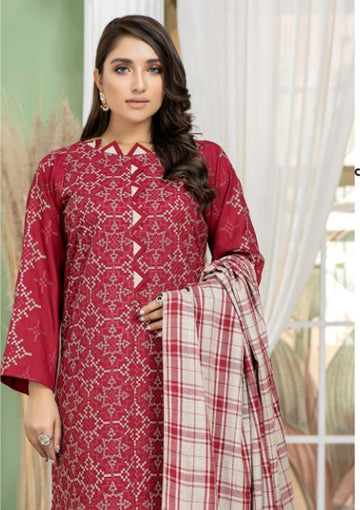 Winter Collection - Marjjan - MDS#32- MAROON