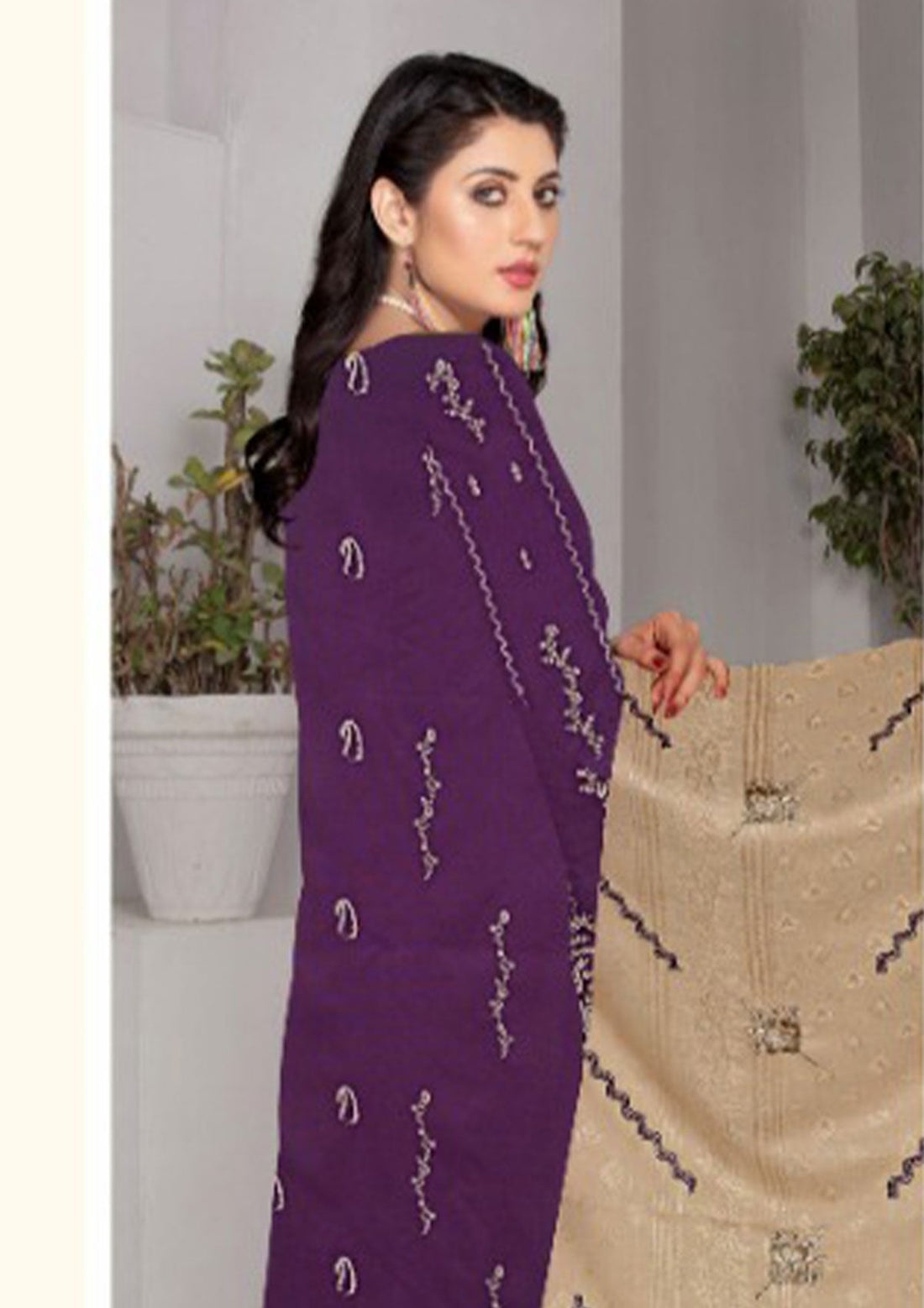 Winter Collection - Marjjan - MRW#444 - D PURPLE