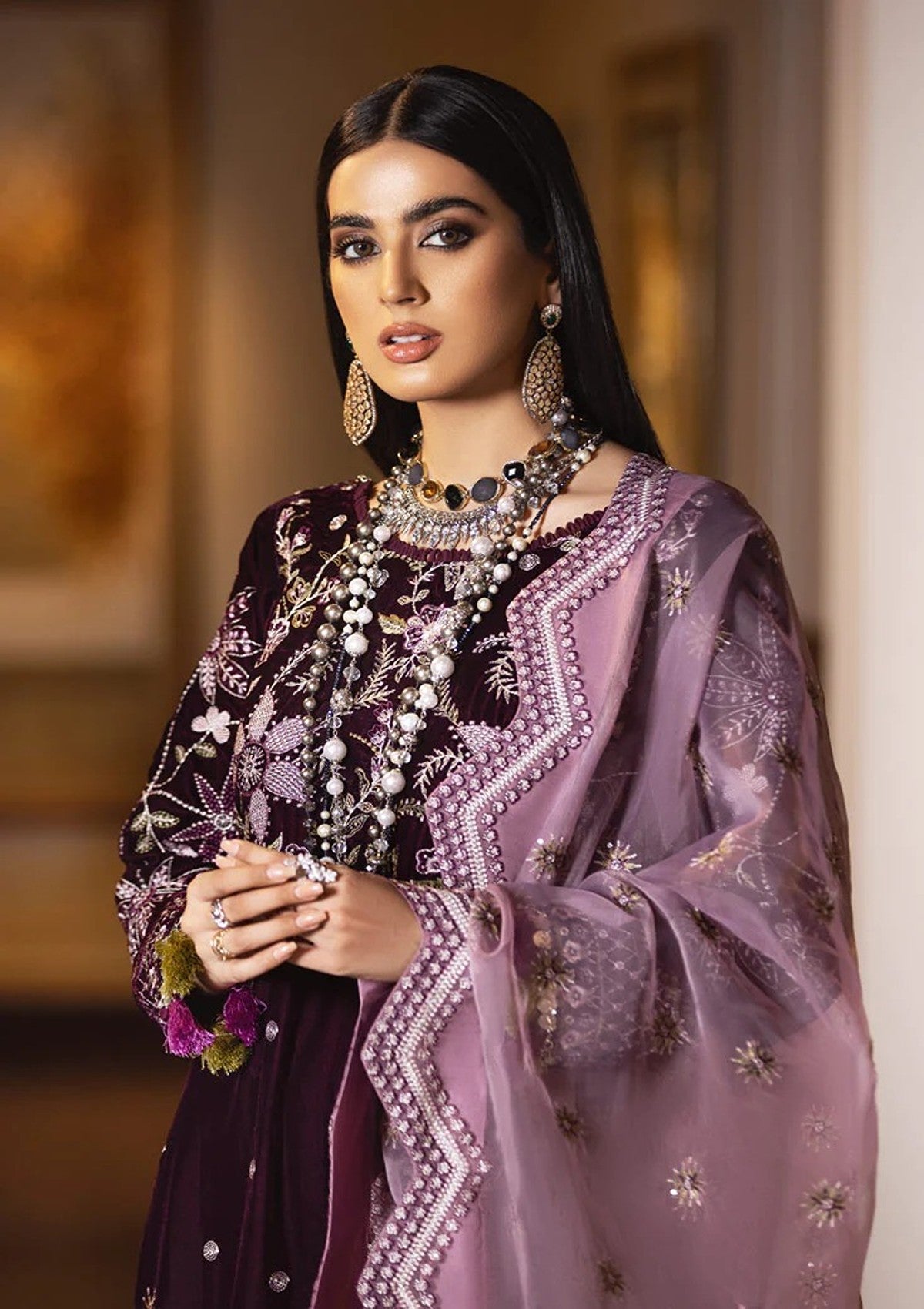 Winter Collection - Marjjan - Memsaab - Velvet - WV#3