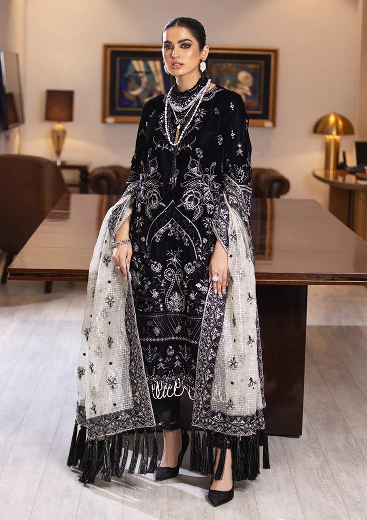 Winter Collection - Marjjan - Memsaab - Velvet - WV#5