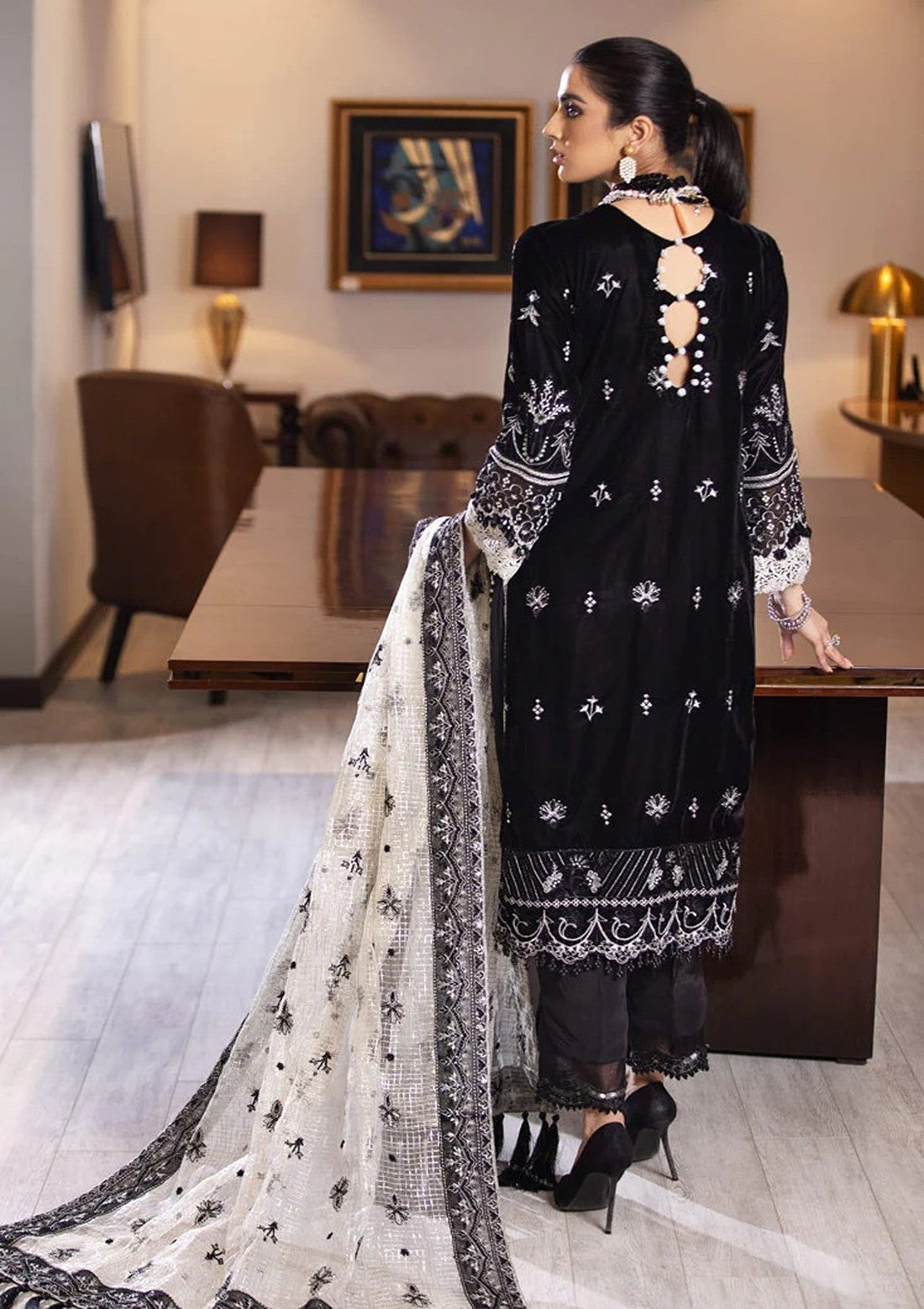 Winter Collection - Marjjan - Memsaab - Velvet - WV#5