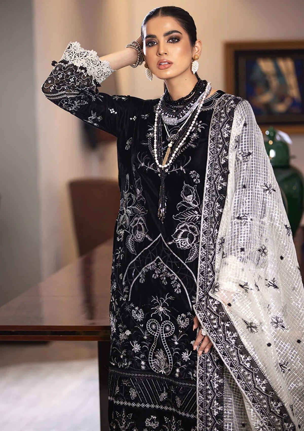 Winter Collection - Marjjan - Memsaab - Velvet - WV#5