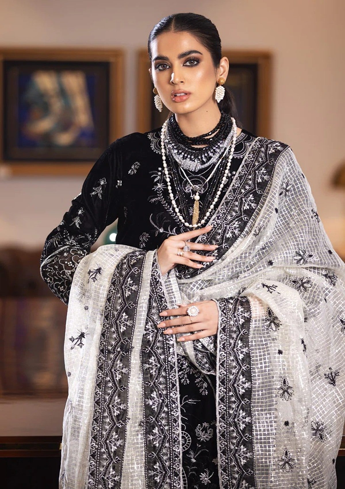 Winter Collection - Marjjan - Memsaab - Velvet - WV#5