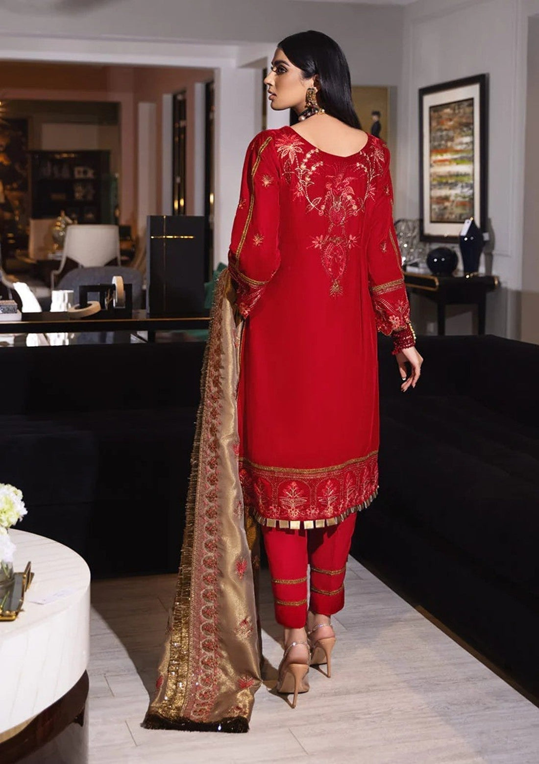 Winter Collection - Marjjan - Memsaab - Velvet - WV#6