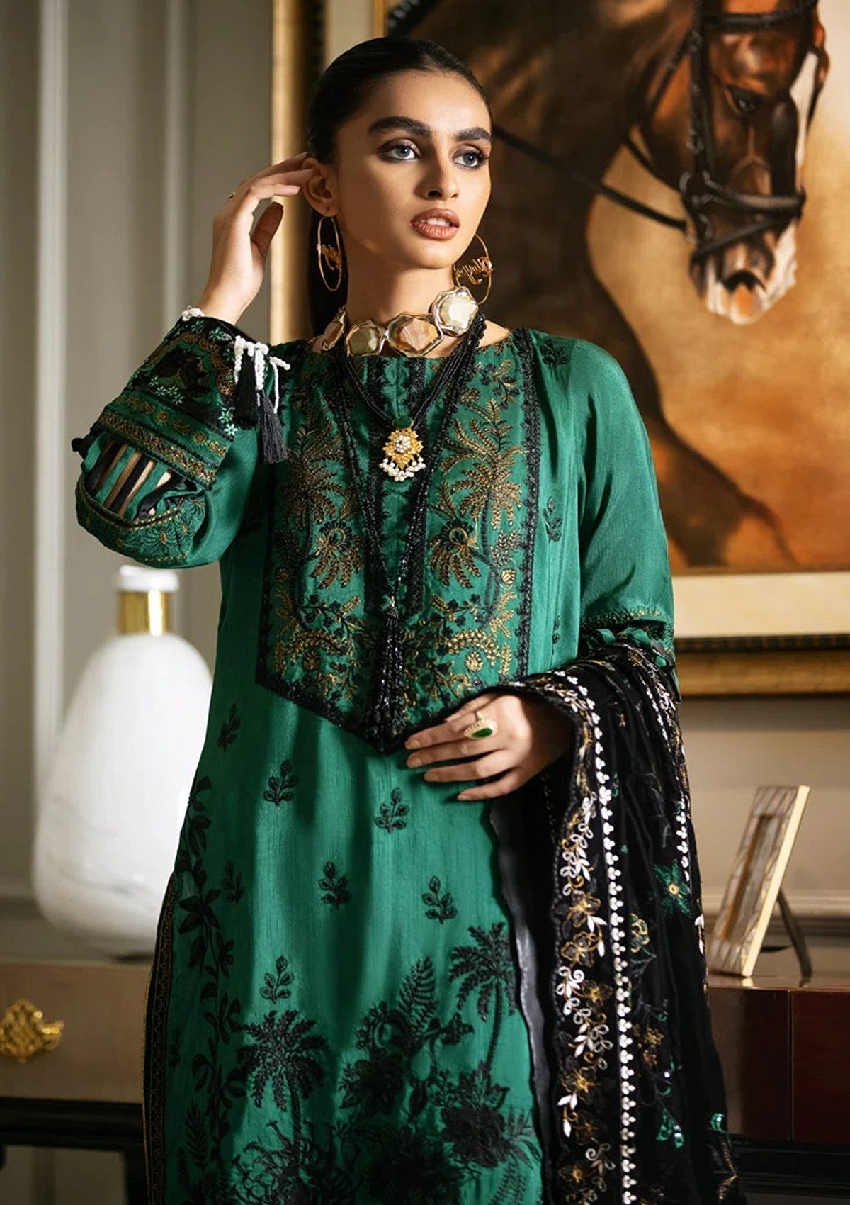Winter Collection - Marjjan - Memsaab - Velvet - WV#8