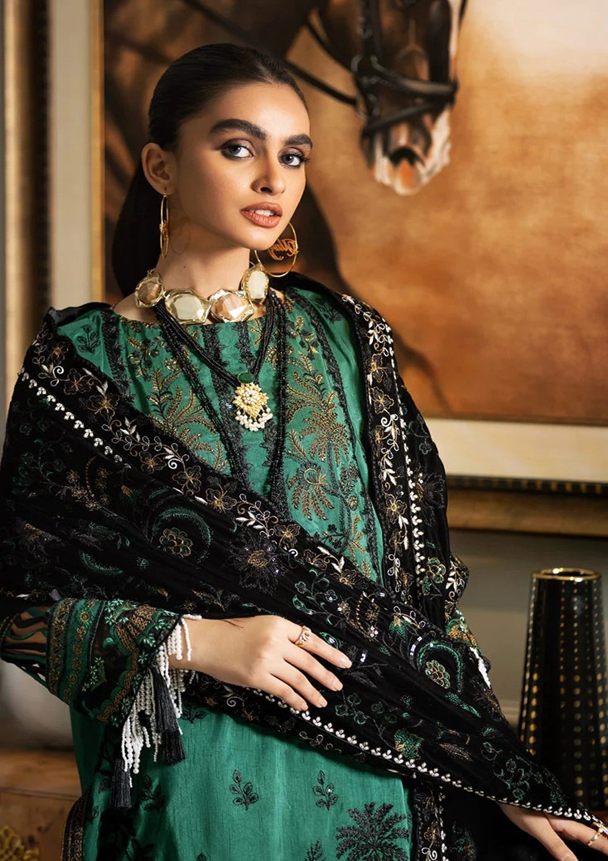 Winter Collection - Marjjan - Memsaab - Velvet - WV#8