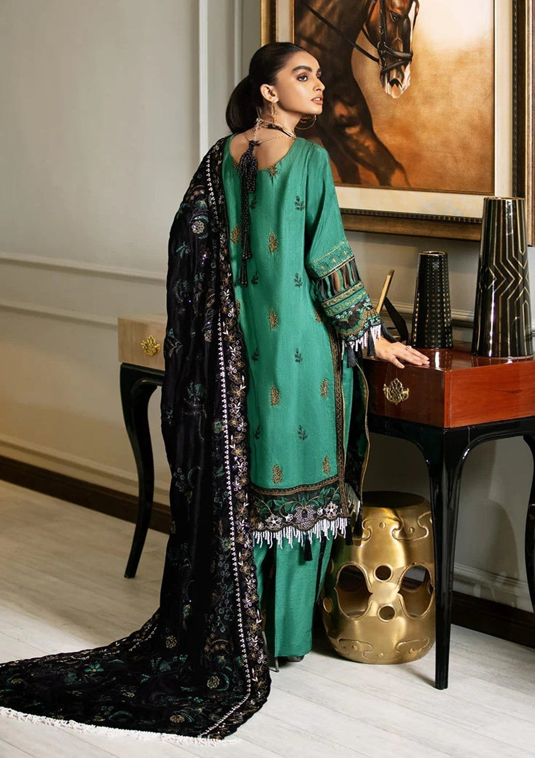 Winter Collection - Marjjan - Memsaab - Velvet - WV#8