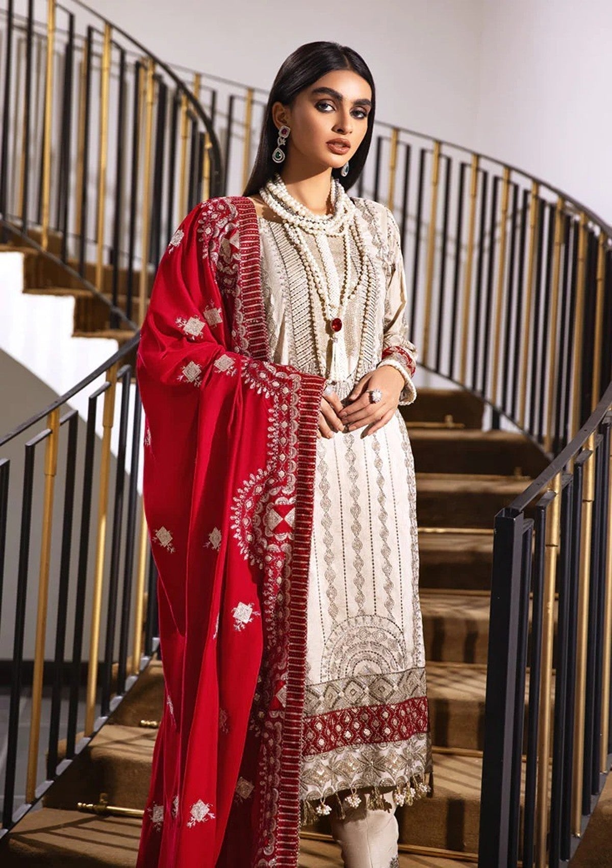 Winter Collection - Marjjan - Memsaab - Velvet - WV#9