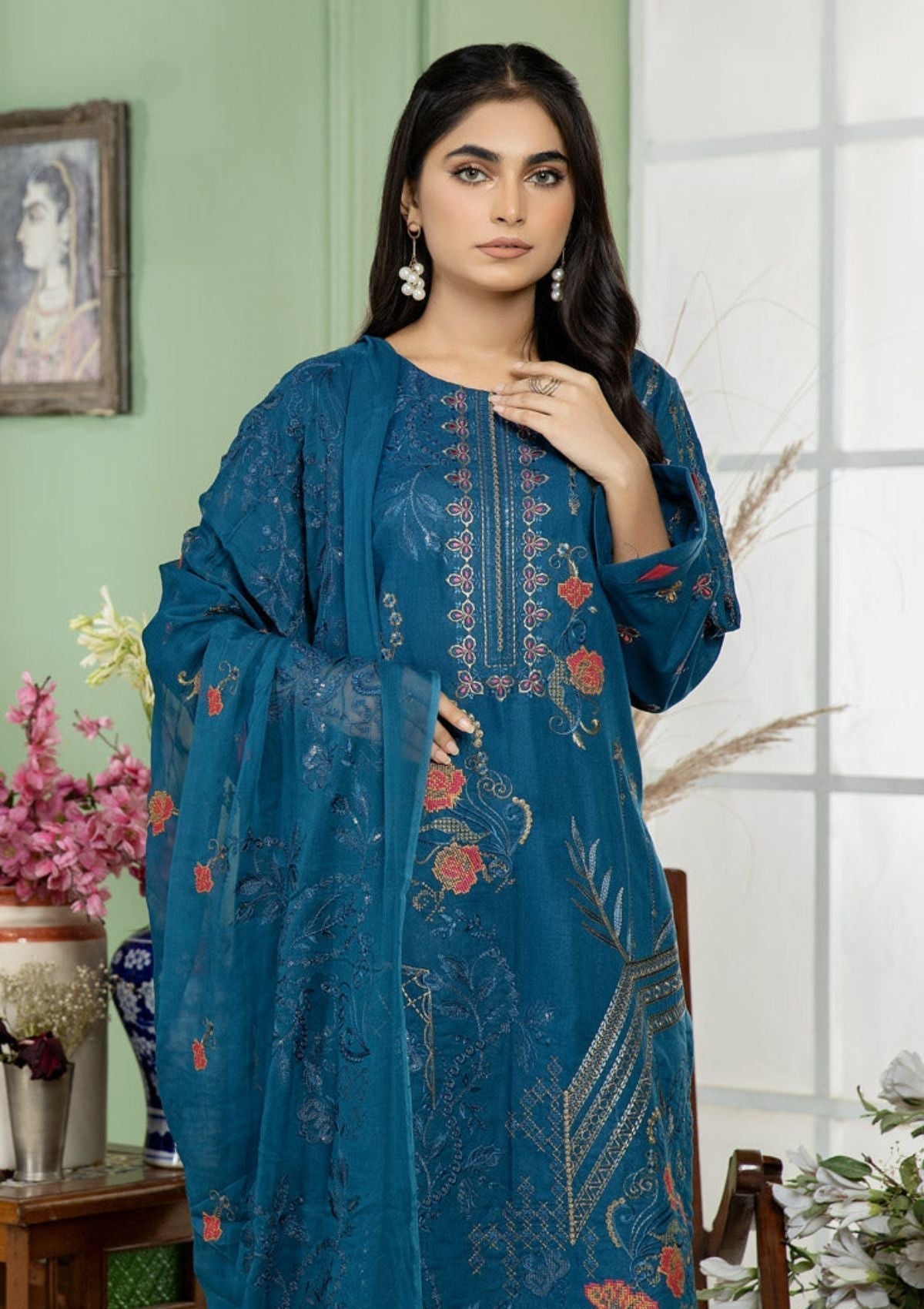 Winter Collection - Marjjan - SKC#22- Blue