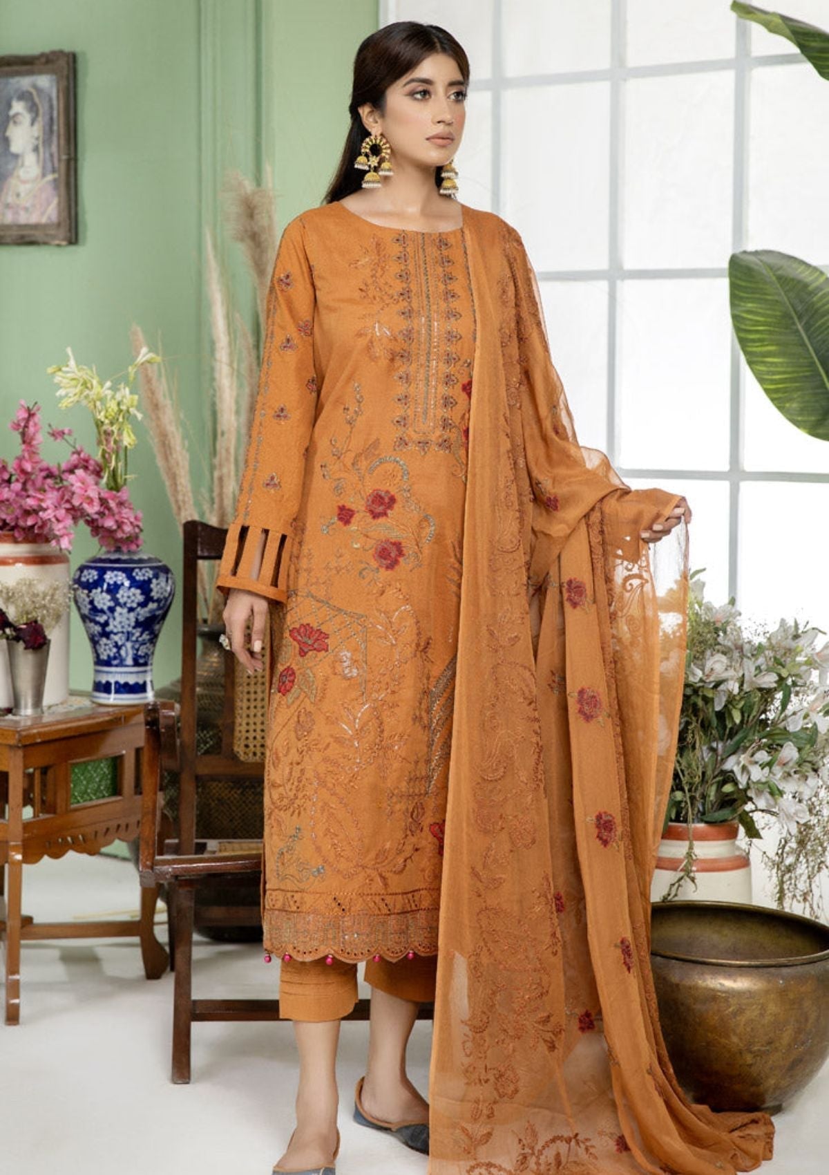 Winter Collection - Marjjan - SKC#22- Mustard