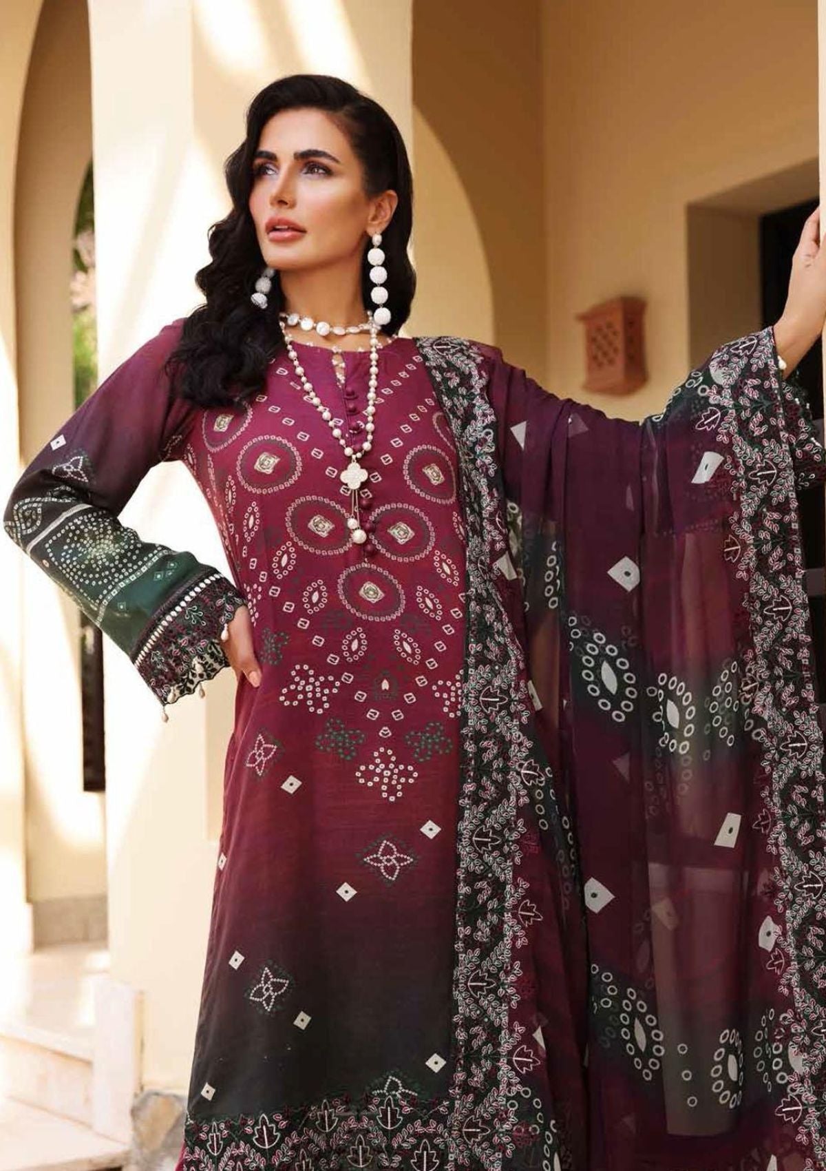 Winter Collection - Nureh - Gardenia - Linen - NSG#66